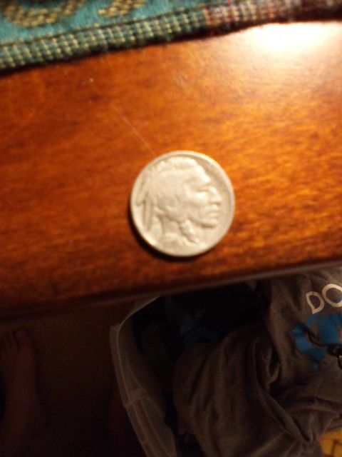 Indian Head Buffalo Nickel 1928 E Print