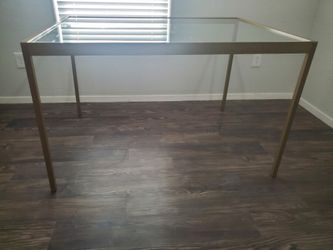 Glass Top Table