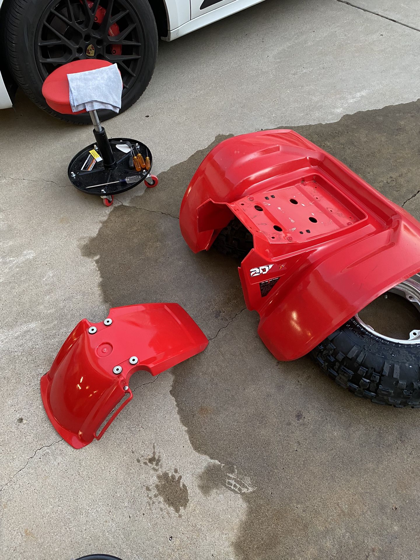OEM ATC 200x Fenders 1984 Honda