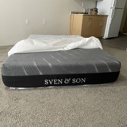 New Sven & Son Adjustable Bed With Memory Foam Matress