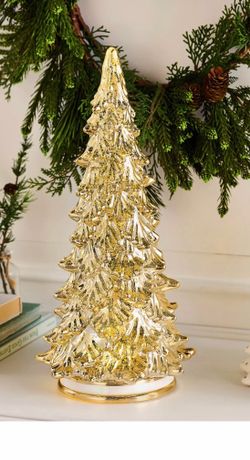 18" Illuminated Light Show Tree By Valerie Silver,