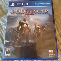 PS4 GOD OF WAR