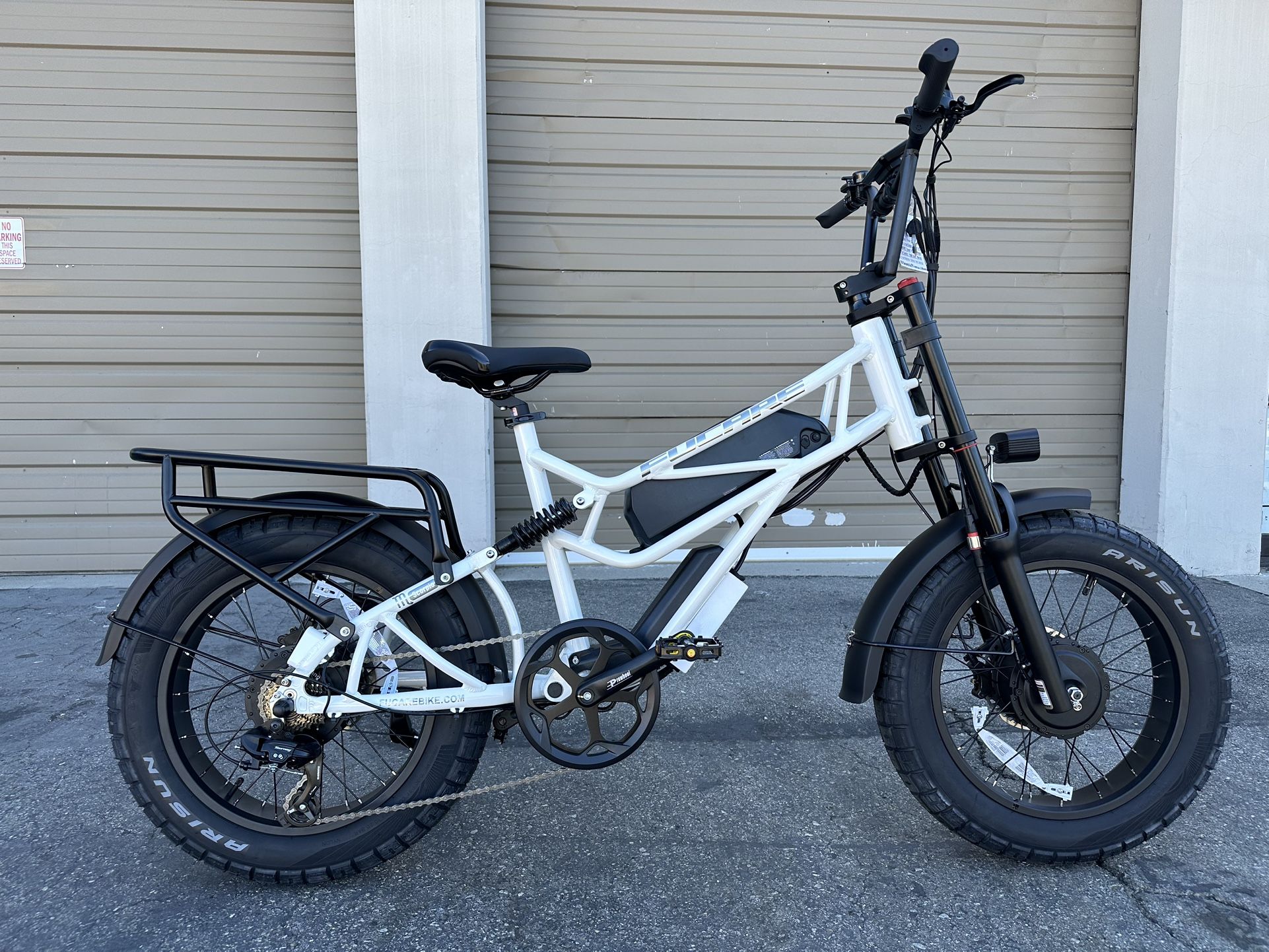 FUCARE Scorpio Dual Motor All Wheel Drive Full Suspension 2400 Watt Peak Electric Bike