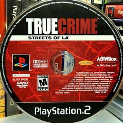 True Crime Streets of LA PS2