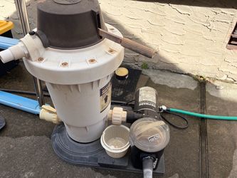 Pool motor and filter for sale