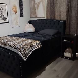 Queen Sized Bed Frame& Bed