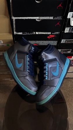Nike Air Force 2 sneakers in blue and gray