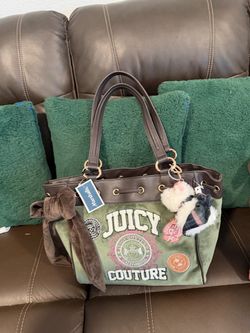 Juicy Couture Velour Tote Bag