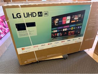 75 LG TV $55 on Financing for delivery six month warranty