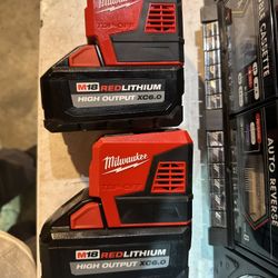Milwaukee 6.0 Battery With Top Off New No Box 100$ Each Firm 