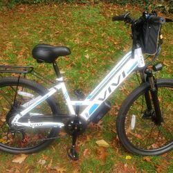 Vivi Ebike Almost Brand New 48v 500w Brushless Hub Very Low Step Thru  Great For Young Adults 