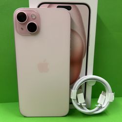 iPhone 15 Plus Pink New Unlock