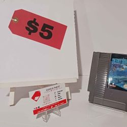 NES 1989 Silent Service Ultra Games Video Game Nintendo 