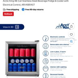 🚨$60 BRAND NEW GLASS MINI FRIDGE WINE FRIDGE LUXURY COOLER 🚨
