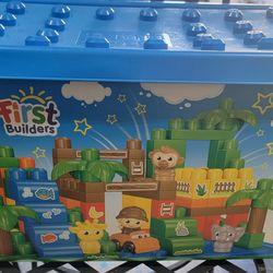 Mega Blocks Jungle First Builders Set