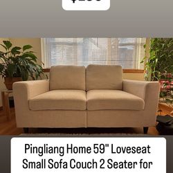 Pingliang home 59” Loveseat