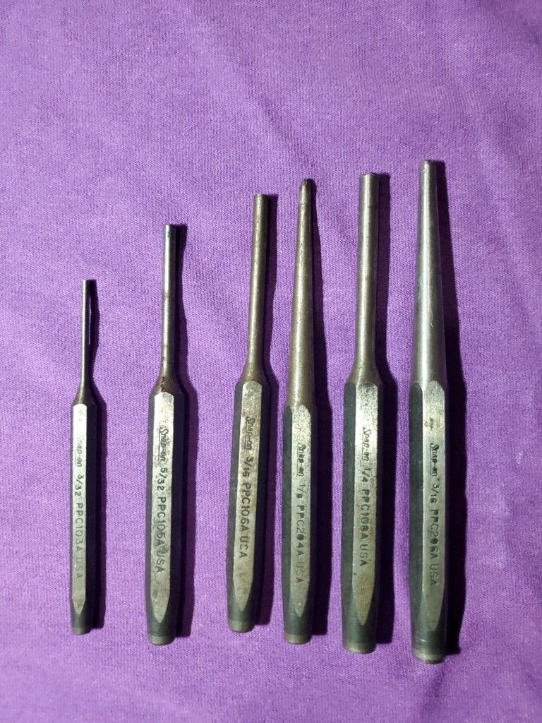 Snap-on Usa Tools 6 Piece Punch set