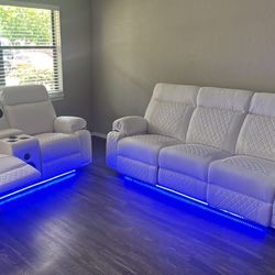 Vendo Sofá Y Loveseat 