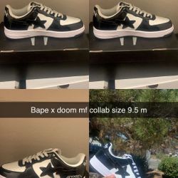 Bapestas x mf doom Shoes 