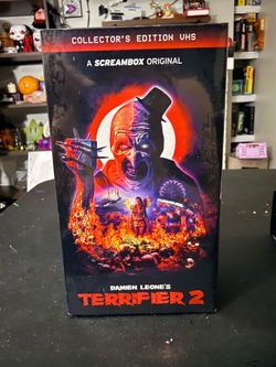 Terrifier 2 and 3 vhs