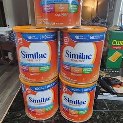 Similac Sensitive Formula 5 Cans