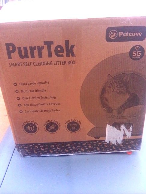Petcove Purr Tek Smart Self Litter Box