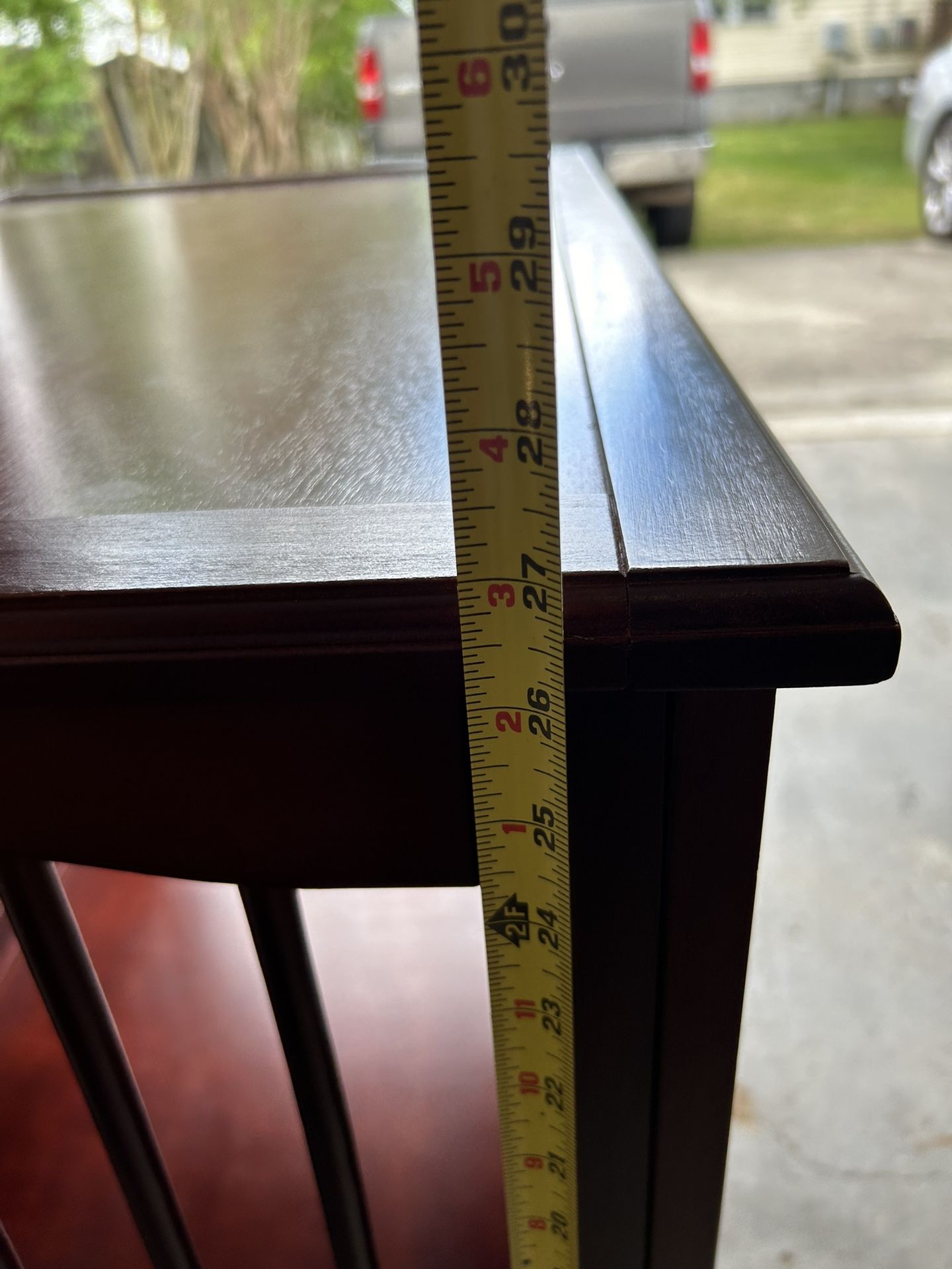 Large Wooden Dog Crate End Table