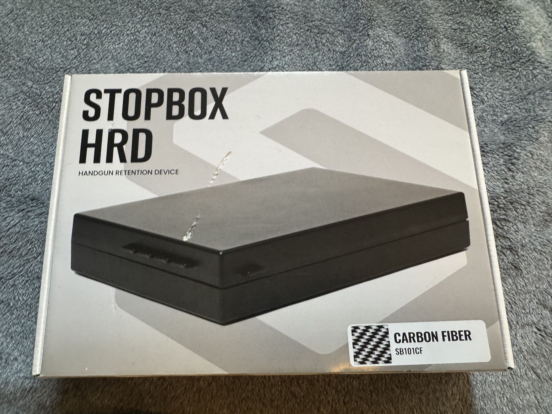 Brand New STOPBOX HRD SAFE Carbón Fiber