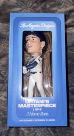 Looking to trade Ohtani masterpiece Bobblehead for ice cube