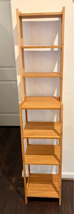 New Tall Bamboo 7-Tier  Shelf