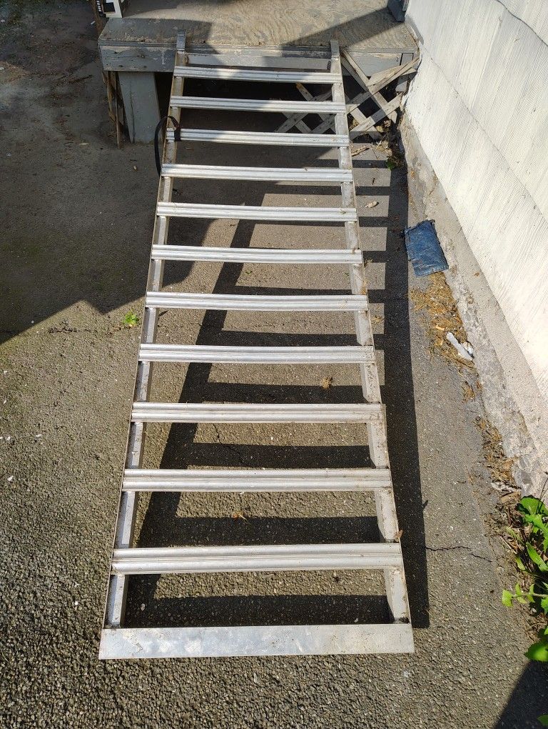 6 Ft Motorcycle Ramp Aluminum