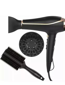 Xtava Hair Dryer set with brush and diffuser
