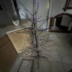 Cute Purple Cherry Blossom Tree,decor