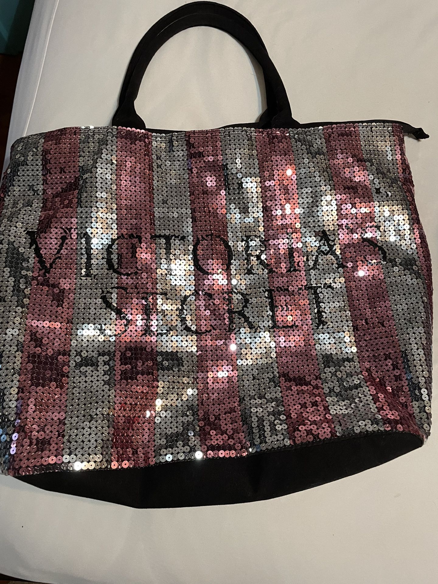 Large VS Sequin Tote
