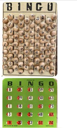 Have a great get together playing Bingo.