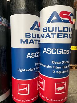 ASC Fiber glass base sheet $50