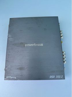 PowerBass ASA 300.2 2-Channel Car Audio Amplifier