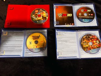 Lot of 4 PS4 Games