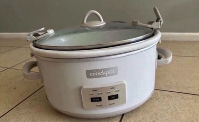 Crock-Pot 7-Quart Cook & Carry Programmable Slow Cooker