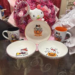 Hello Kitty, Dishware