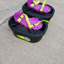 Moon Shoes Kids Jumping Shoes | Classic Bouncing Fun | Complete Pair