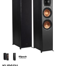 Pair Of New In Box Klipsch Standing Speakers R-820F