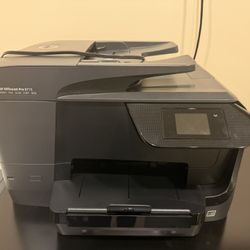 HP office jet pro 8715 printer, scanner, copy fax