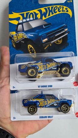 Hot Wheels 58th Anniversary '87 Dodge D100 – New Sealed 🔥