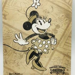 Walt Disney Original Vintage Mickey Deluxe Artissimo Wall Art 7x9”