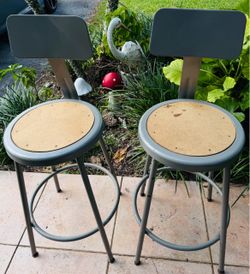Metal stools