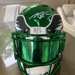 Mike Vick Authentic Eagles Chrome Helmet 