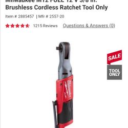Milwaukee 12v Ratchet
