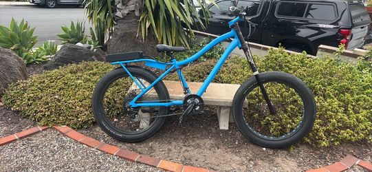 Pedego E-Bike XL (Fits 6’+) – Custom Blue, Suspension Fork, Disc Brakes