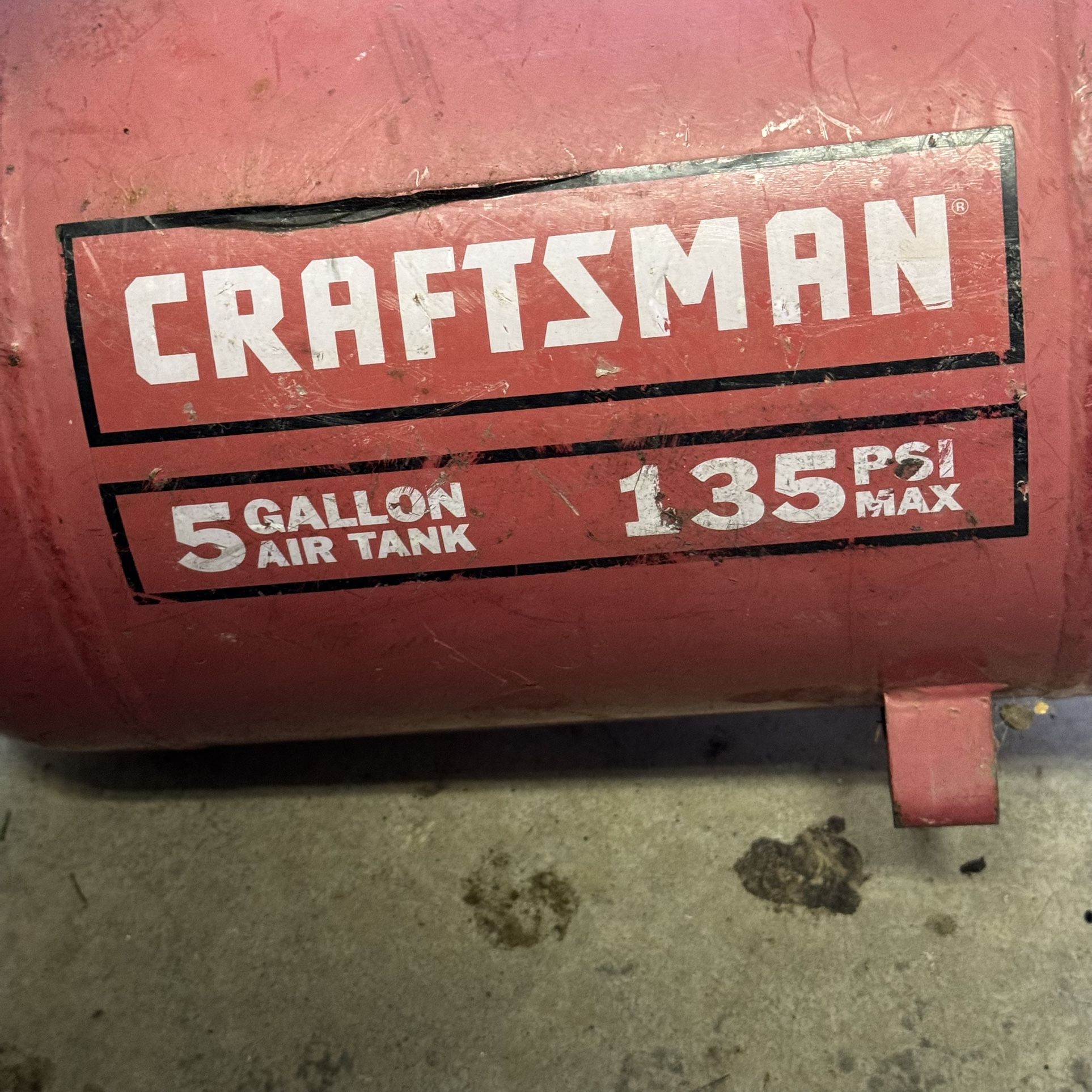 Craftsman 5gal Air Tank